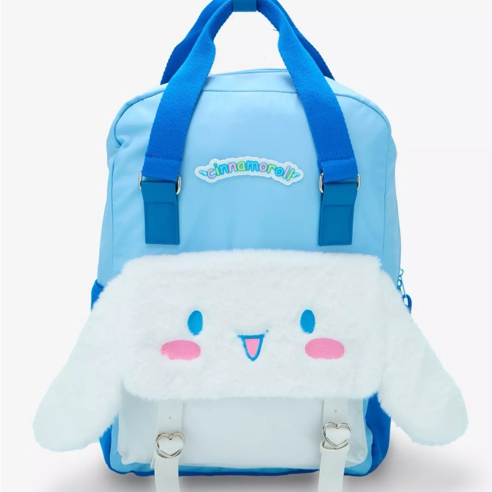 Blue and White Cinnamoroll Backpack